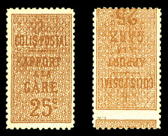 * N°7, (Maury N°6a), 25c, Impression Recto Et Verso Tête-bêche. SUP (certificat)  Qualité: *  Cote: 475 Euros - Mint/Hinged