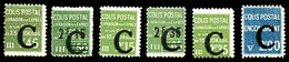 * N°113/18, Les 6 Valeurs TB  Qualité: *  Cote: 505 Euros - Mint/Hinged