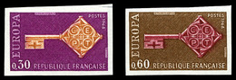 ** N°1556/57, Paire Europa De 1968. TB  Qualité: **  Cote: 125 Euros - Ohne Zuordnung