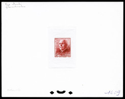 (*) N°524, Pétain, 5F: épreuve De Couleur En Rouge, TTB  Qualité: (*) - Künstlerentwürfe