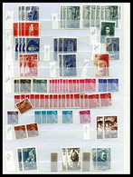 ** 1900/1970, Poste, PA: Stock De Timbres Neufs Equilibré, De Bonnes Valeurs Dont N°394, 398, Séries Grands Hommes... TB - Collections