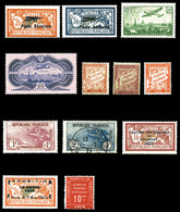 N 1910/1940, Petite Collection De Timbres Neuf*/** Regroupant Néanmoins De Bonnes Valeurs Comme La Première Série Des Or - Sammlungen