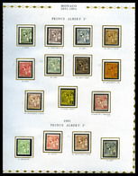 N 1885/1959, Collection De Timbres En Majorité ** Presentée En Album Cuir 'Princesse', Complète à Partir De 1921, Dont N - Lots & Serien