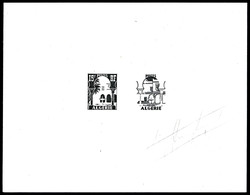 (*) N°314, Musée Du Bardo, épreuve De Decomposition En Noir Signée. SUP  Qualité: (*) - Unused Stamps