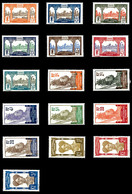 * N°33/48, Série Avec Légende 'Congo Francais Gabon', Les 16 Valeurs SUP (certificat)  Qualité: *  Cote: 1150 Euros - Used Stamps