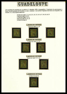 N 1859/1903, Collection De Timbres Neuf Et Obl Presentée En Album Comprenant Variétés, Oblitérations, Belle Qualité Géné - Unused Stamps