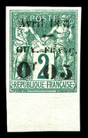 * N°3, 0f05 Sur 2c De 1877, Bas De Feuille. TTB (signé Scheller)  Qualité: *  Cote: 170 Euros - Unused Stamps