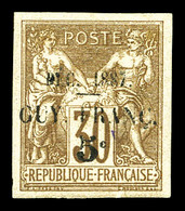 * N°7, 5c Sur 30c De 1877. SUP. R. (signé Brun/certificat)  Qualité: *  Cote: 1700 Euros - Unused Stamps