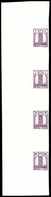 ** Tour Hassan: épreuve De Couleur Collective Gommée 80c, 70c, 2F Et 1F Violet. R.R. TTB (certificat)  Qualité: ** - Used Stamps