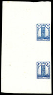 ** Tour Hassan: épreuve De Couleur Collective Gommée 4F Et 5F Bleu. R.R. TTB (certificat)  Qualité: ** - Used Stamps