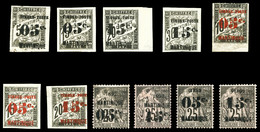 * N°19 à 25 (dont 22 (*) Et 23 Def), Et N°27 à 30. TB  Qualité: *  Cote: 423 Euros - Unused Stamps