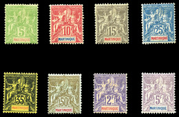 * N°44/51, Série Complète, Les 8 Valeurs TB  Qualité: *  Cote: 365 Euros - Unused Stamps