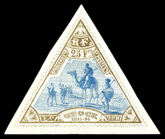 * N°63, 25f Bistre Et Bleu. SUP (certificat)  Qualité: *  Cote: 1000 Euros - Unused Stamps