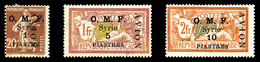 * Poste Aérienne, N°7/9, Série De 1921, Les 3 Valeurs TTB (signé Brun/certificat)  Qualité: *  Cote: 630 Euros - Unused Stamps