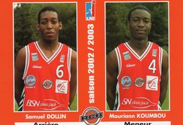 Joueurs RCB Saison 2002/2003               DOLLIN - KOUMBOU - Pallacanestro