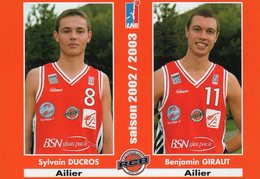 Joueurs RCB Saison 2002/2003               DUCROS - GIRAUT - Baloncesto