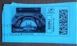 Timbre En Ligne "Paris" (Ecopli) - France - Timbres à Imprimer (Montimbrenligne)