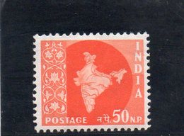 INDE 1957-8 ** - Unused Stamps