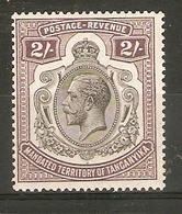 TANGANYIKA 1927 2s SG 103 LIGHTLY MOUNTED MINT Cat £32 - Tanganyika (...-1932)