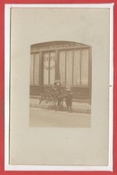 COMMERCE --  CARTE PHOTO - RARE - Café - Des Sports - Caffé