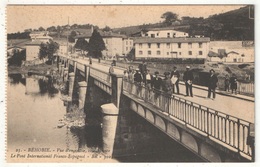 64 - Béhobie - Vue D'ensemble, Côté France - Le Pont International Franco-Espagnol - BR 3025 - Urrugne