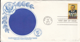 7206FM- MARTIN LUTHER KING, FAMOUS PEOPLE, SPECIAL COVER, OBLIT FDC, 1979, USA - Martin Luther King