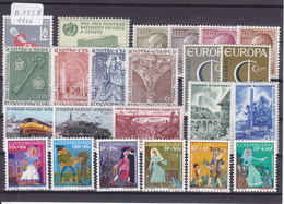 Luxembourg 1966. Année Complète (B.2335) - Annate Complete