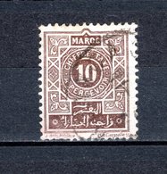 MAROC TAXE N° 29  OBLITERE COTE  0.30€ - Portomarken