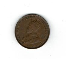 1 Penny 1922, King George V, English Obverse, VF - Penny