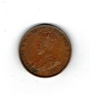 1 Penny 1927, King George V, English Obverse, VF - Penny