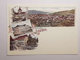 Liestal, Retrokarte, Hotel Engel  (gelaufen 1998); H15 - Liestal