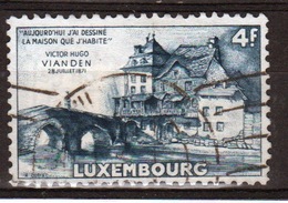 Luxembourg 1948 Single Commemorative Stamp Showing Victor Hugo's House. - Dienstmarken