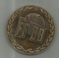 Medaille FEDERATION FRANCAISE DE BASKETBALL  BRONZE 7 CM - Sonstige & Ohne Zuordnung