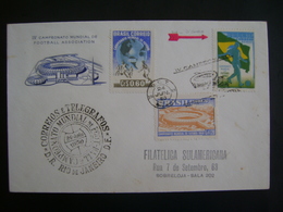 ENVELOPE (TYPE FDC) IV WORLD FOOTBALL CHAMPIONSHIP IN BRAZIL IN 1950 IN THE STATE - 1950 – Brasil