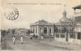 Afrique Occidentale Française: Dakar (Sénégal) - Avenue Roume - Collection Fortier - Carte N° 2125 - Sénégal