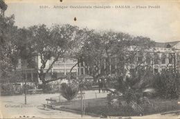 Afrique Occidentale Française: Dakar (Sénégal) - Place Protêt - Collection Fortier - Carte N° 2150 - Sénégal