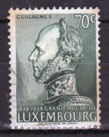 Luxembourg 1939 Single 70c Commemorative Stamp Celebrating The Centenary Of Independence. - Service