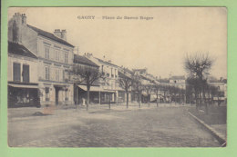 GAGNY : Place Du Baron Roger. 2 Scans. Edition Moquet - Gagny