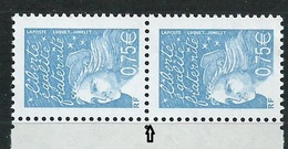 [29] Variété : N° 3572 Marianne De Luquet Timbre Plus Grand Tenant à Normal ** - Unused Stamps