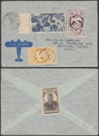 AEF - Lettre Yv151/2 +206 De Bozoum, Ubangui-Shari Vers USA 20/11/1946 (7G29710) DC2531 - Briefe U. Dokumente