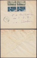AEF - Lettre Yv34x2+44x2 De Oyem, Gabon Vers Ebolowa, Cameroun 15/05/1940 (7G29710) DC2544 - Briefe U. Dokumente