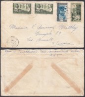 AEF - Lettre Yv33x2+38+57 De Archambault, Chad VersSwitzerland 16/07/1939 (7G29710) DC2549 - Lettres & Documents