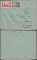 AEF - Lettre Yv40+66 De Bitam, Gabon Vers Ebolowa, Cameroun 05/08/1939 (7G29710) DC2551 - Lettres & Documents