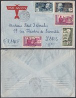 AEF - Lettre Yv36+37x2+47+59 De Brazzaville Vers France 13/12/1938 (7G29710) DC2557 - Lettres & Documents