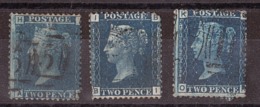 Grande-Bretagne - 1858/64 - N° 27 - Planches 9, 14 Et 15 - Usados