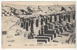 30 - NIMES - Les Arènes - Vue Intérieure - Détails - ELD 2347 - 1922 - Nîmes