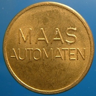 KB277-1 - MAAS AUTOMATEN - Veldhoven - B 20.0mm - Koffie Machine Penning - Coffee Machine Token - Profesionales/De Sociedad