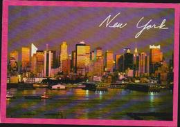 AK New York 1994 Postalisch Gelaufen Nach Deutschland. 2 Scans - Panoramic Views