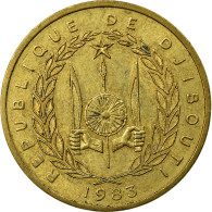 Monnaie, Djibouti, 10 Francs, 1983, Paris, TTB, Aluminum-Bronze, KM:23 - Djibouti