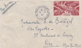 MADAGASCAR  :  PA 65 Sur Lettre Pour  Tananarive De1947 - Briefe U. Dokumente